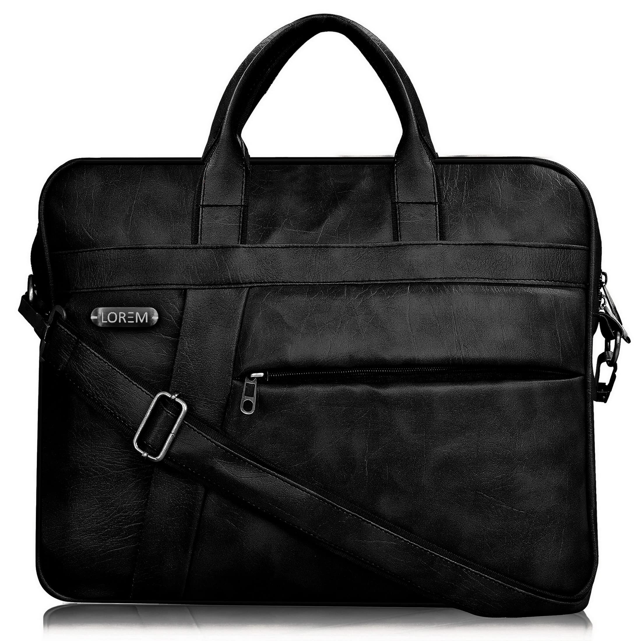See full amazon price history chart for LOREM Black Faux Leather 10L Laptop Messenger Bag for Men & Women BG17-UFBG LOREM Black Faux Leather 10L Laptop Messenger Bag for Men & Women BG17-UFBG (B0B58L2ZHQ) Amazon Price History, Amazon Price Tracker