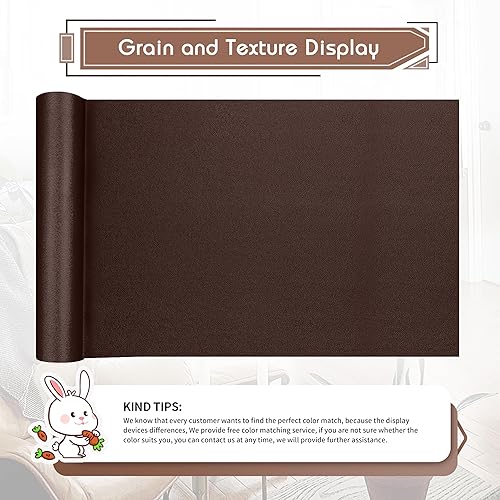 Vista 136 de KING MOUNTAIN Cinta de reparación de cuero, 16 x 60 pulgadas, gris, autoadhesiva, impermeable, ecológica