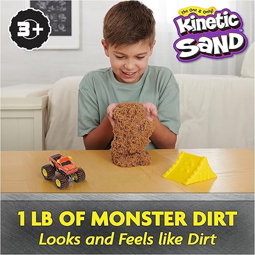 Miniatura 2 de Monster Jam, El Toro Loco Monster Dirt Juego de 1 libra con Camión Oficial Fundido a Presión a Escala 164, Juguetes para Niños Varones de 3 Años en