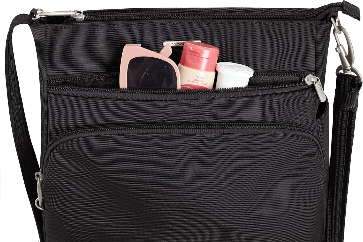 Travelon Anti-Theft Classic North/South Crossbody Bag - Image 11