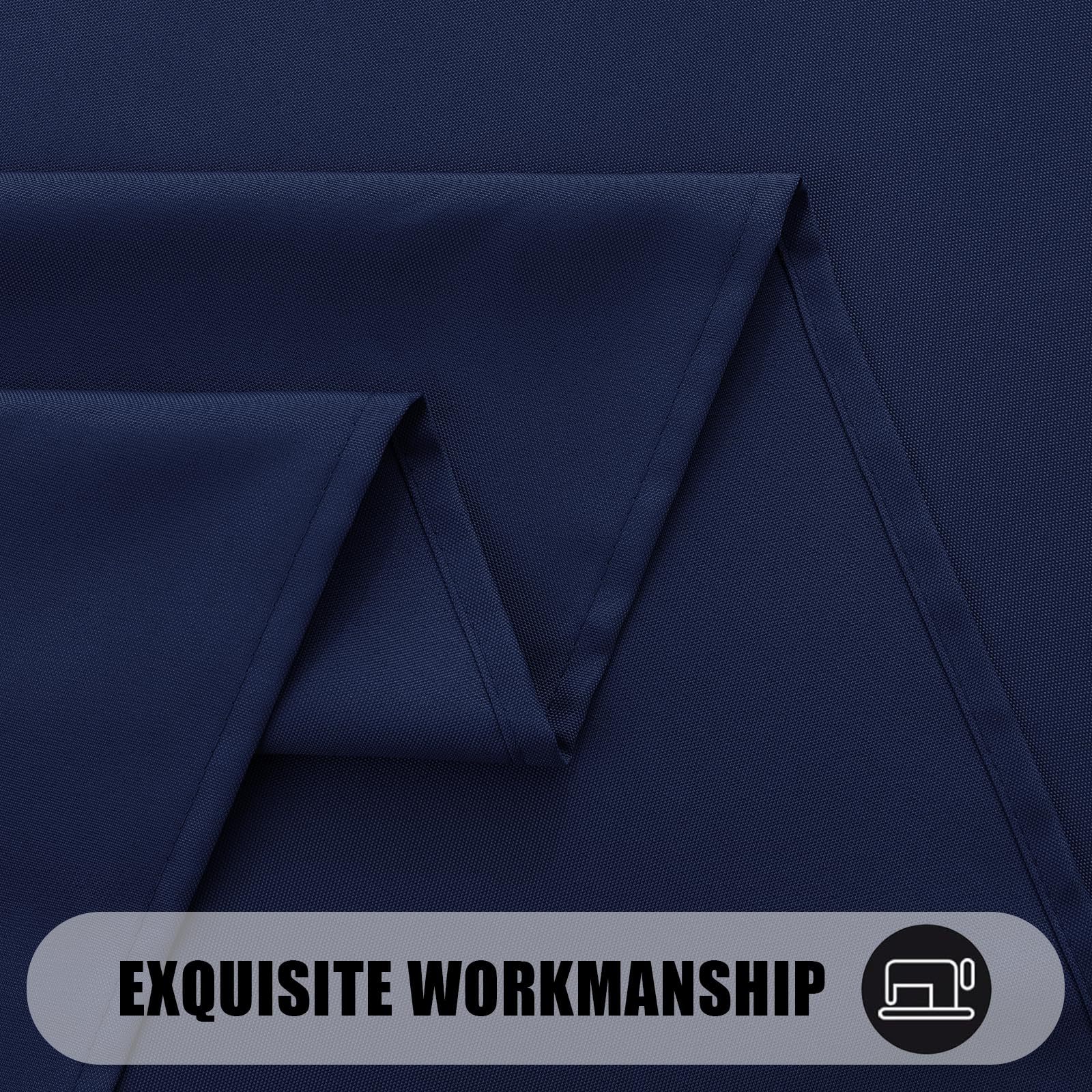 Snapklik.com : Rectangle Table Cloth, Waterproof Anti-Scratch Polyester ...