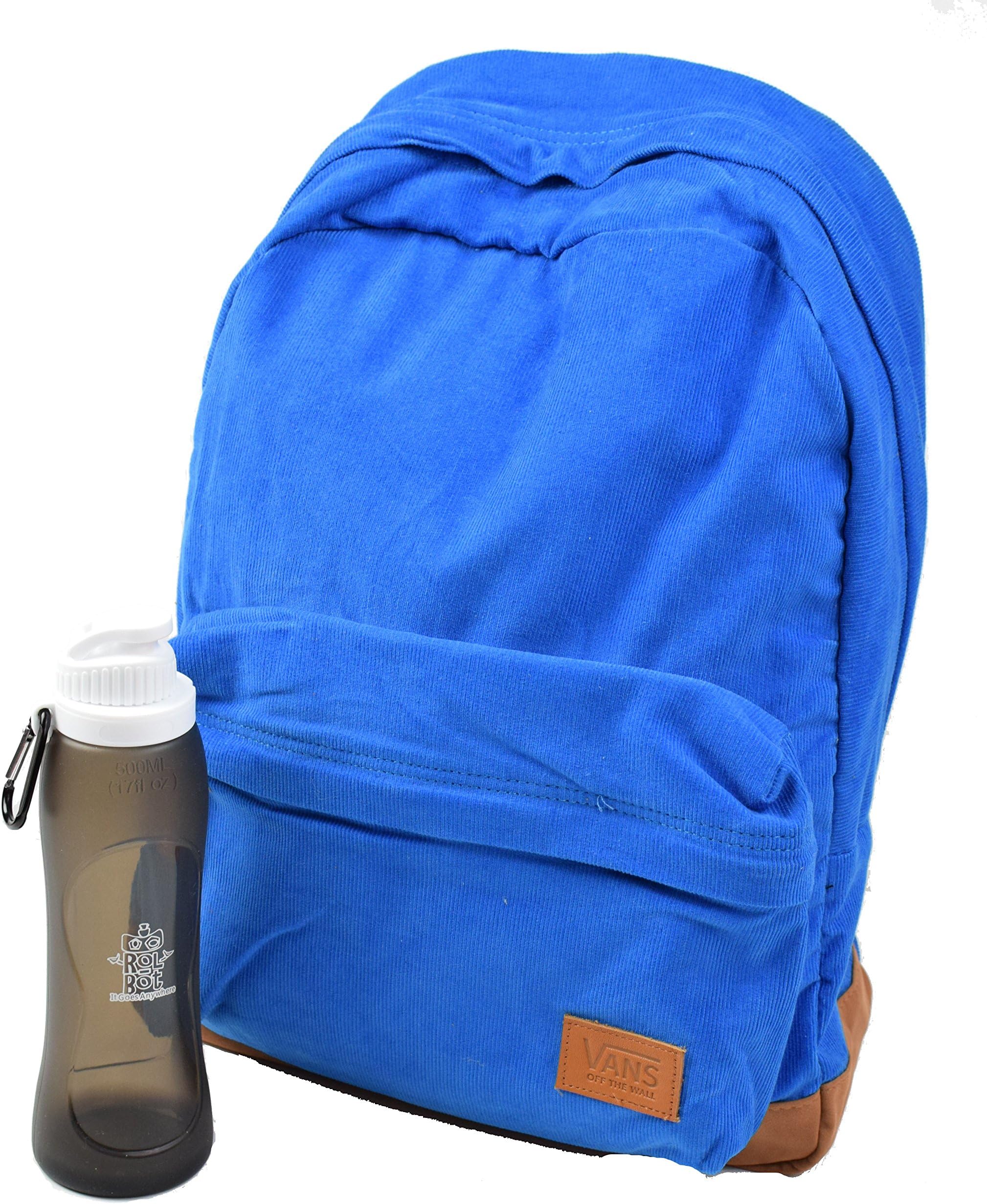 Vans Deana III Backpack Bundle With Rol-Bot Water Bottle