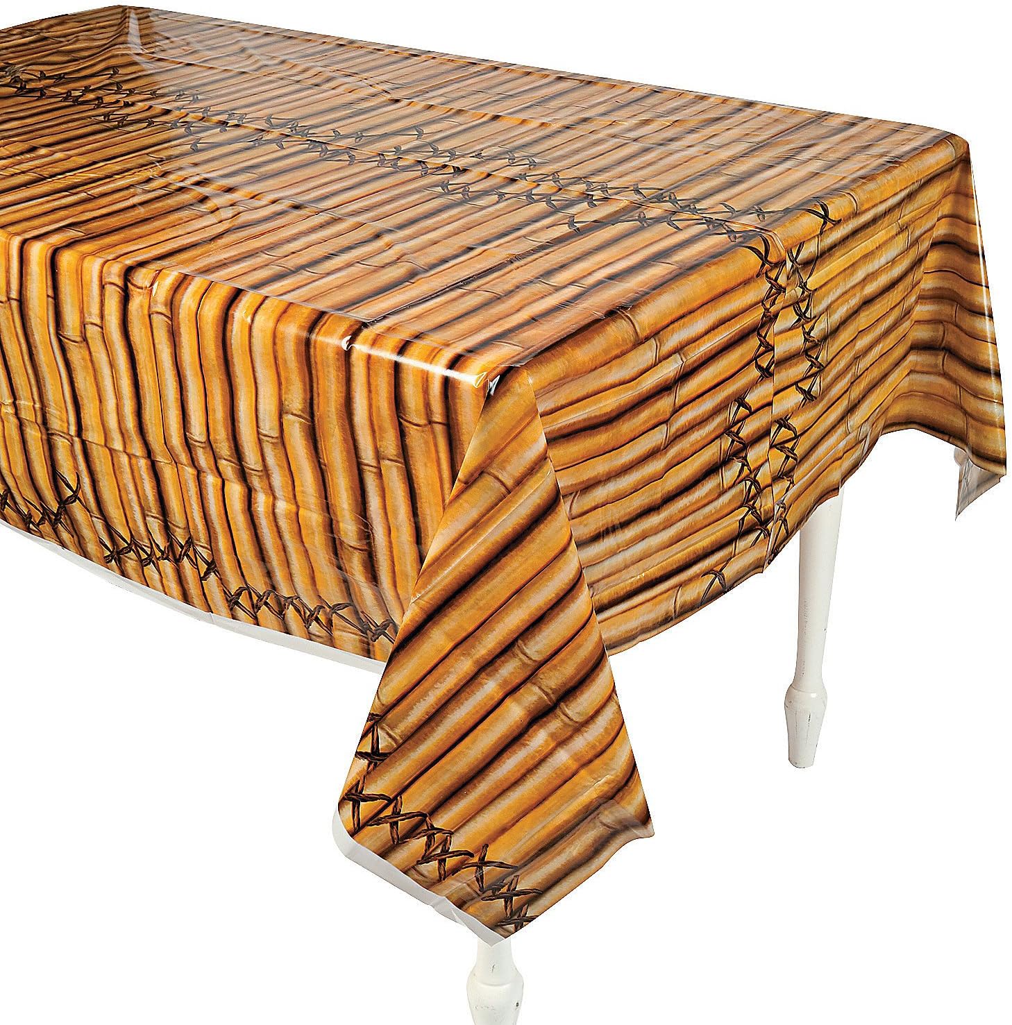BAMBOO TABLECOVER - Party Supplies - 1 Piece : Home & Kitchen
