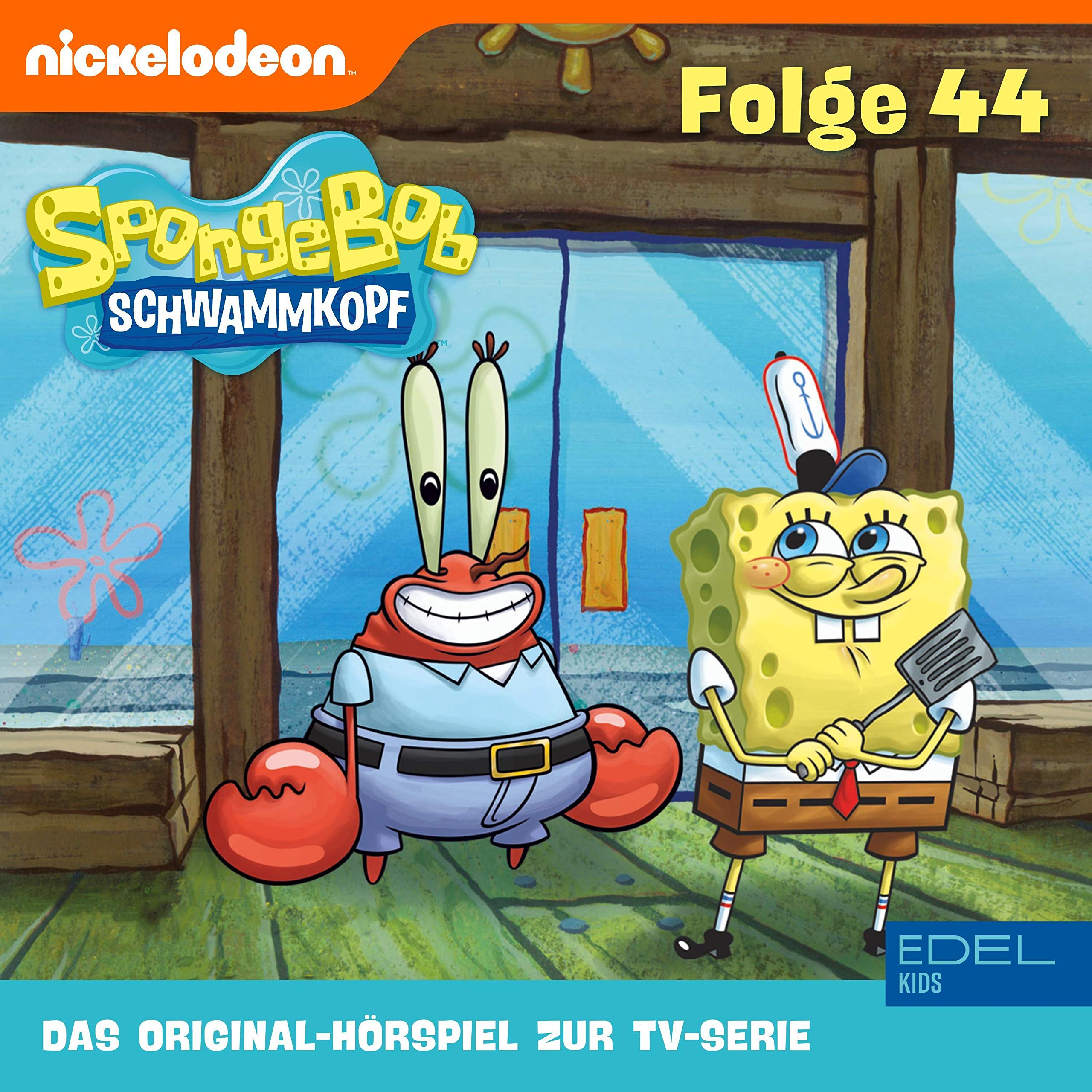 Cover art for SpongeBob Schwammkopf 44. Das Original-Hörspiel zur TV-Serie