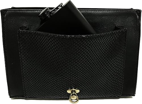 Miniatura 7 de Frasco de cadera para licor de acero inoxidable de 8 onzas (negro, 8 onzas, embudo grande)