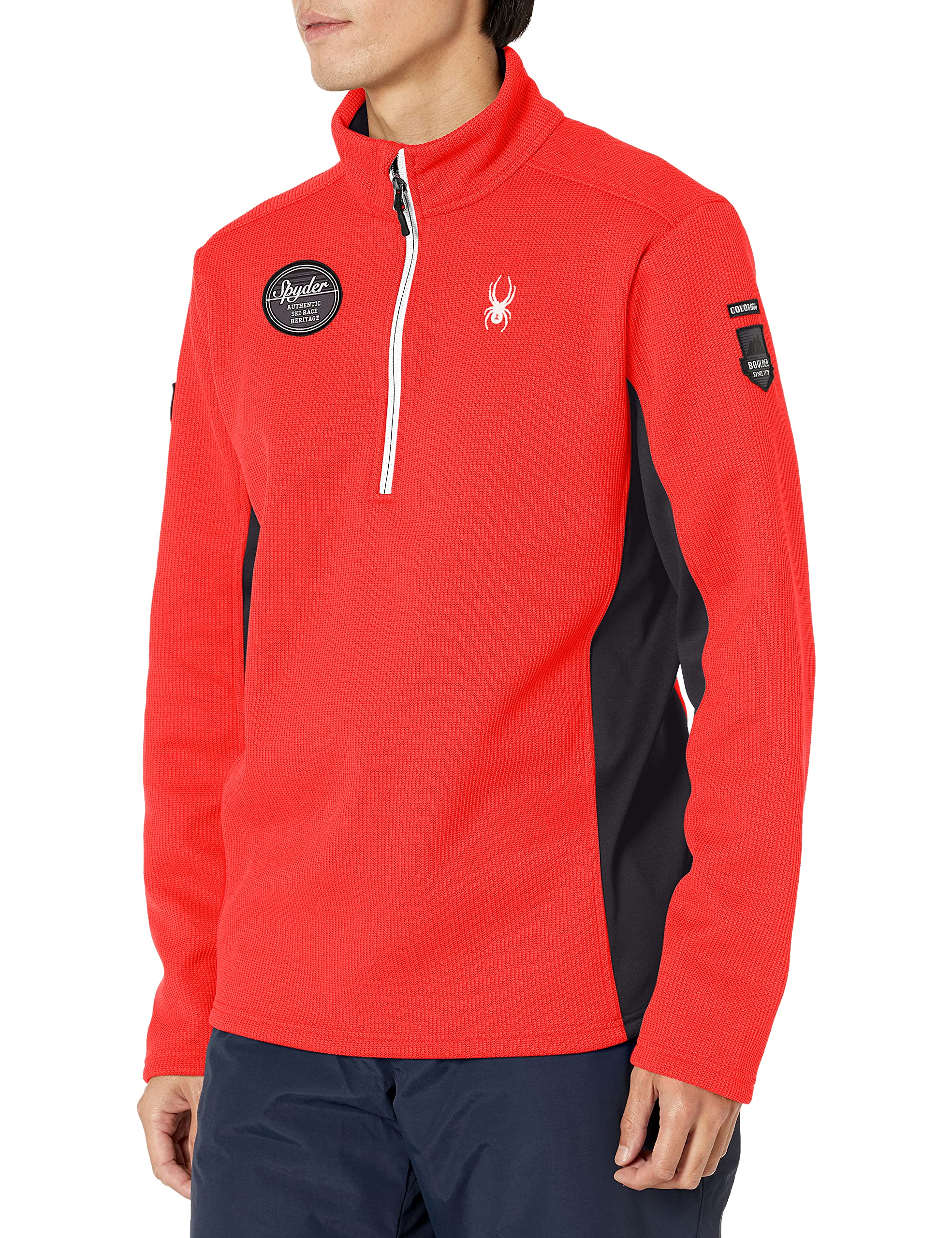 Spydermens Bandit Wengen Half Zip Fleece Jacket Fleece Jacket