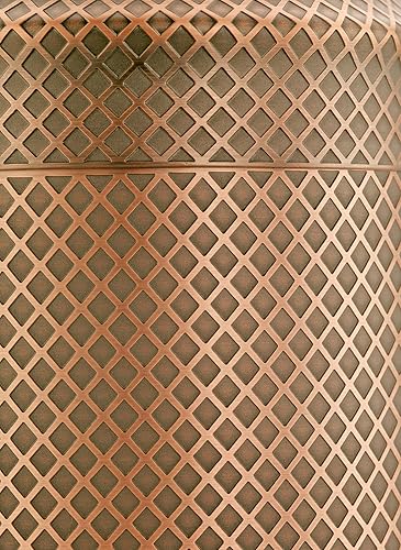 Miniatura 6 de Barfly Juego de coctelera japonesa de 3 piezas con entramado de diamante (24 onzas23.7 fl oz), cobre antiguo