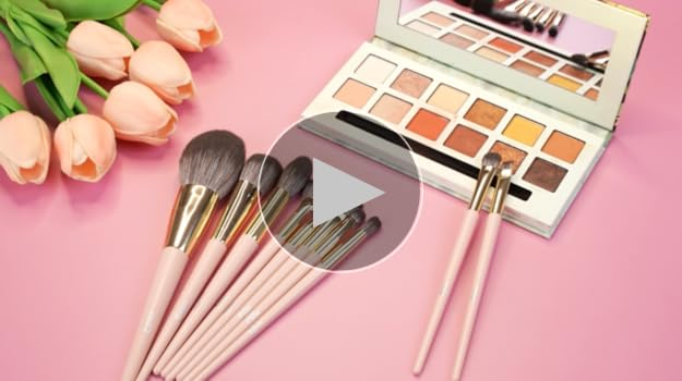 Amazon.co.jp: MSQ メイクブラシセット 10本 柔らかい化粧ブラシ