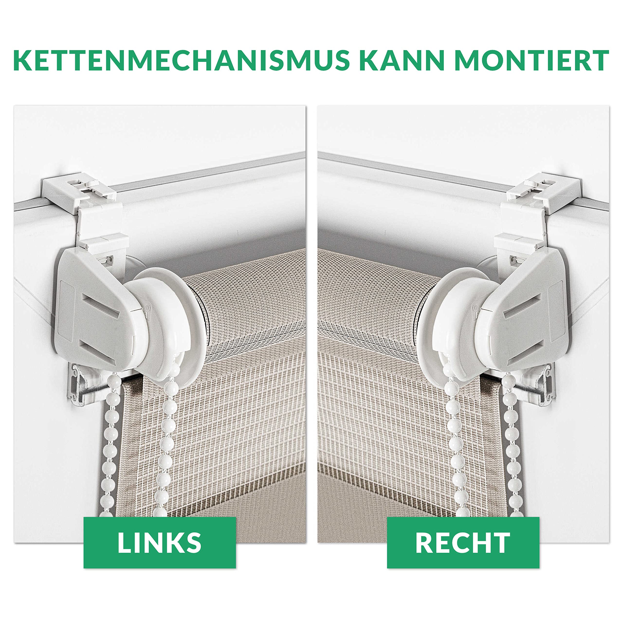 Plisee Rolgordijn Zonder Boren Klemmfix 28 x 135 cm, Zonwering, Inkijk