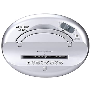 Amazon.com : Aurora AS420C Desktop-Style Cross-Cut Paper