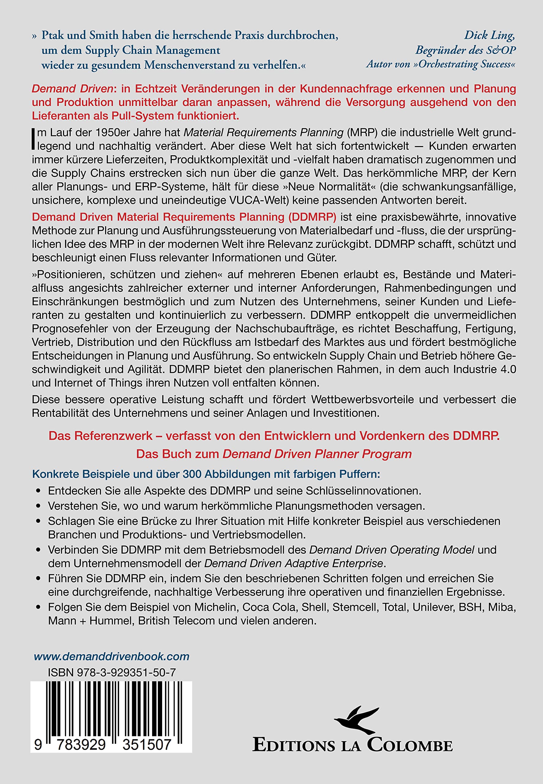 Demand Driven Material Requirements Planning (DDMRP): Integrale Planung und Steuerung der komplexen und unbeständigen Supply Chains des 21. Jahrhunderts