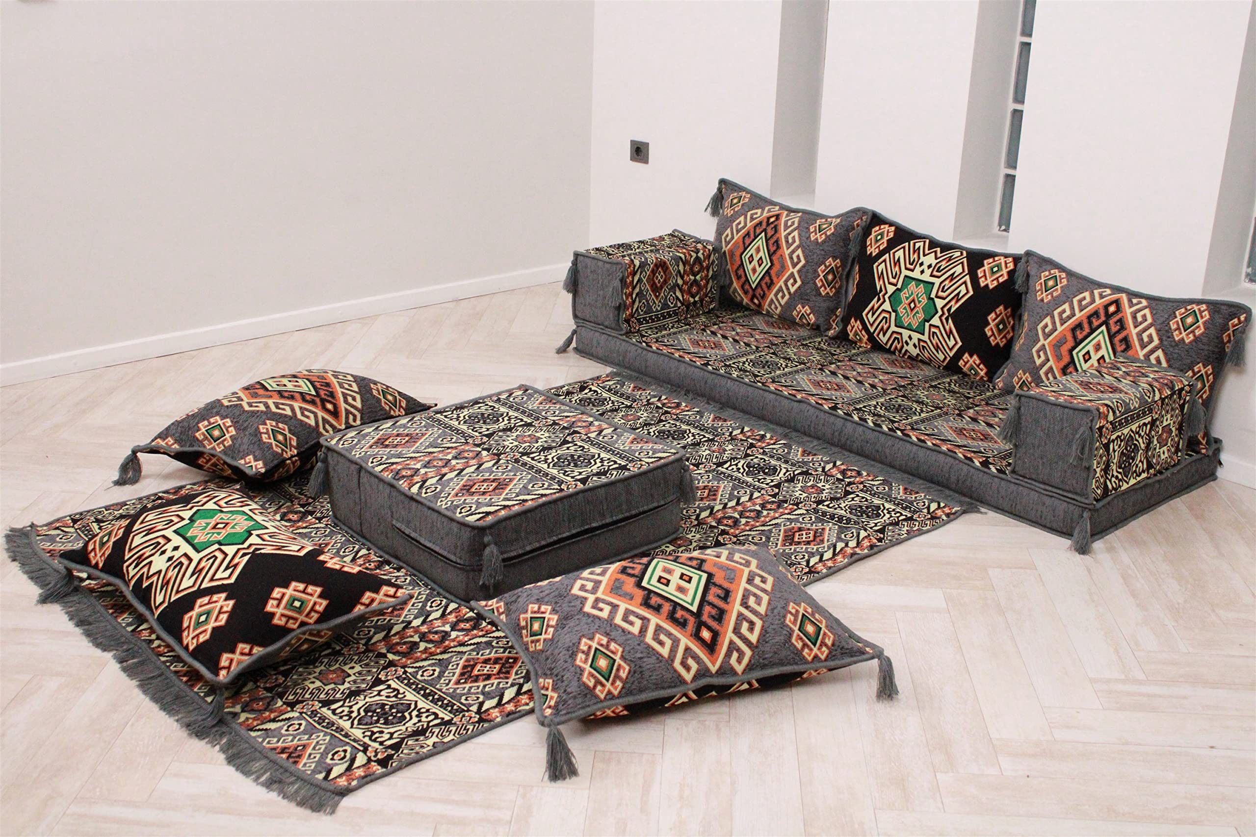 Buy Arabic floor seating,floor cushions,arabic seating,arabic cushions