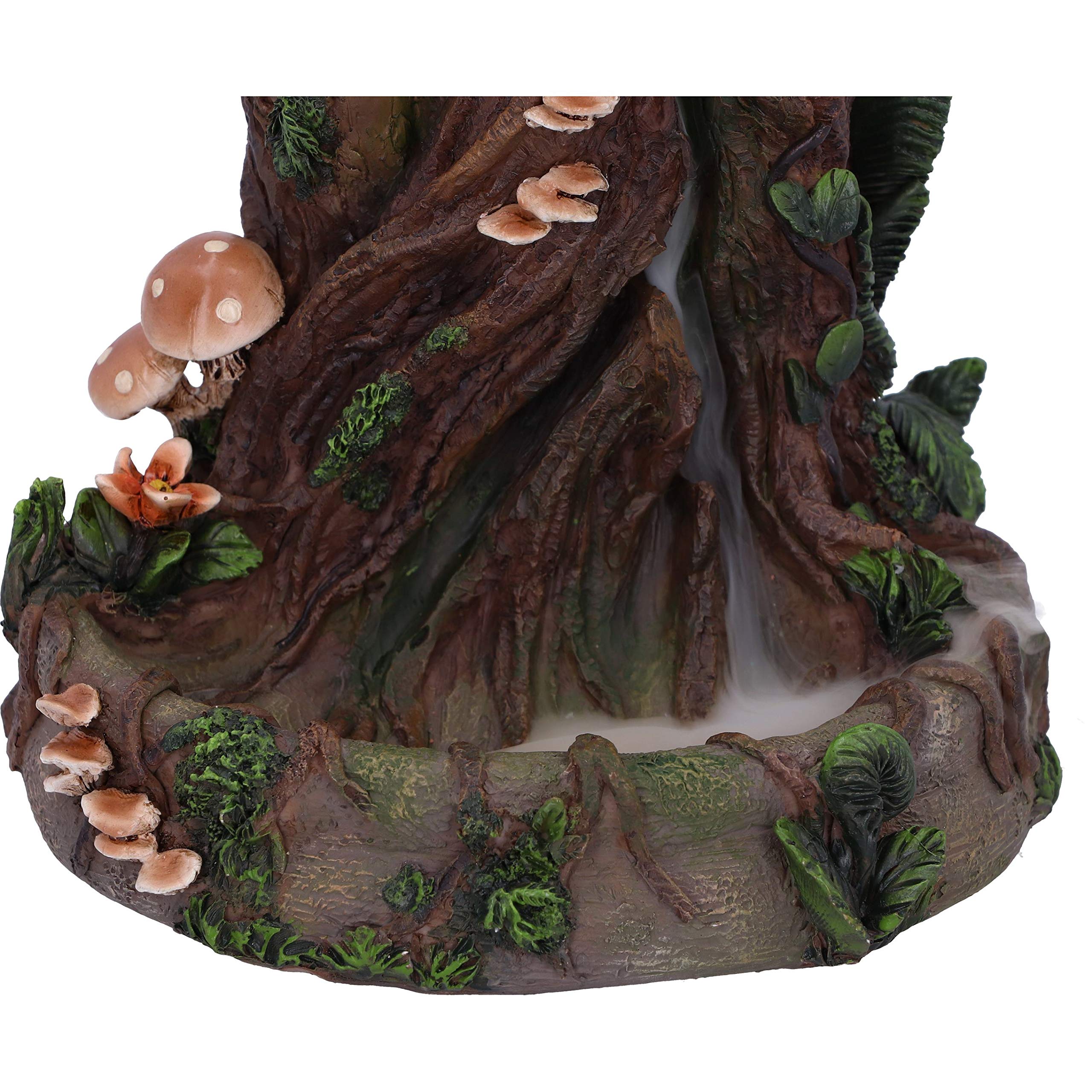 Nemesis Now Lady Earth - Bruciatore di incenso a riflusso naturale, 23,5 cm, colore: Marrone