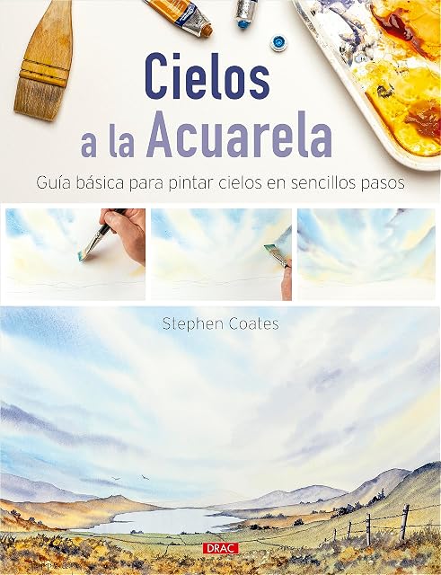 Portada de Cielos a la acuarela