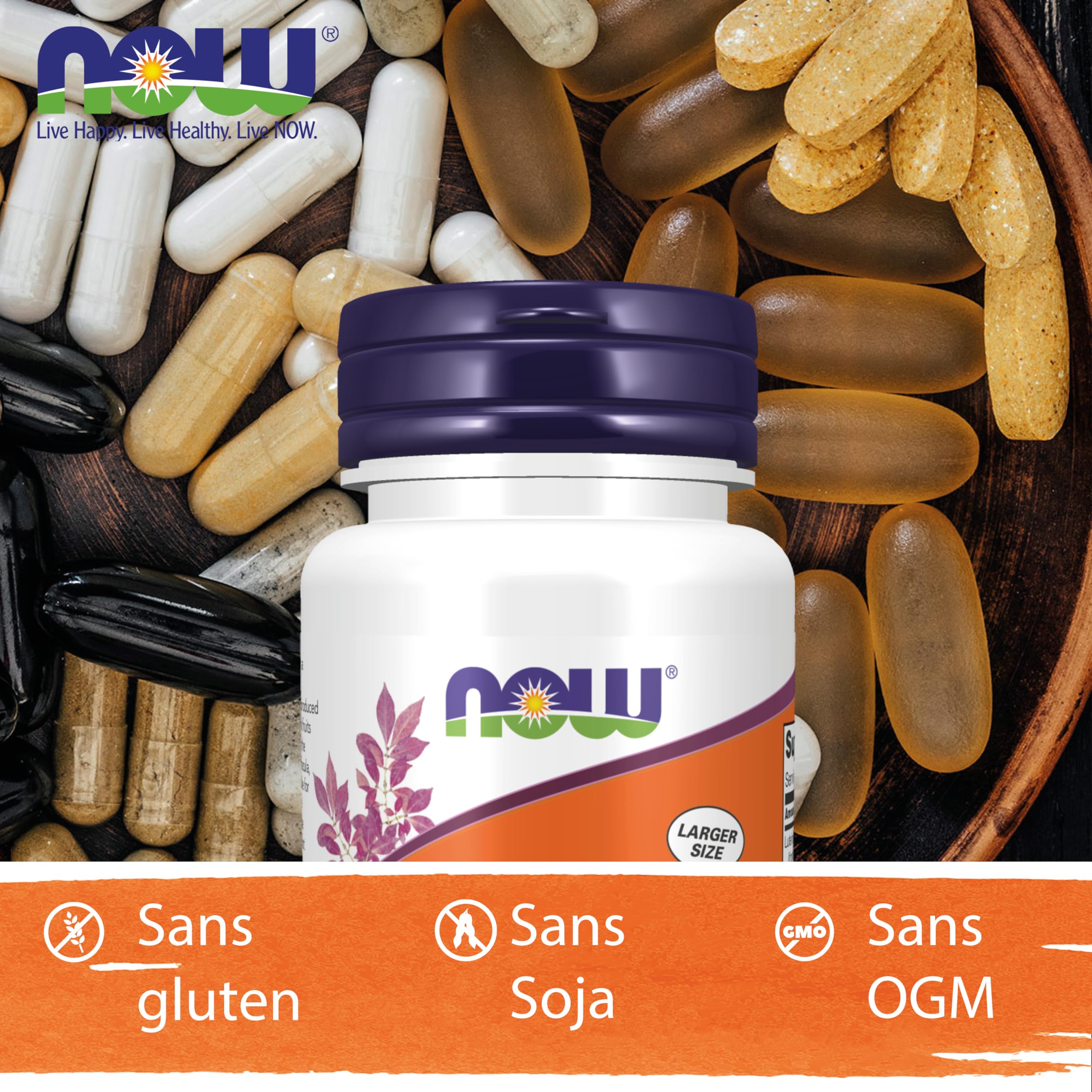 Now Foods, Lutein 10mg, Partir d'Extrait de Fleurs de Tage, 120 Capsules molles, Sans Soja, Sans Gluten, Sans OGM