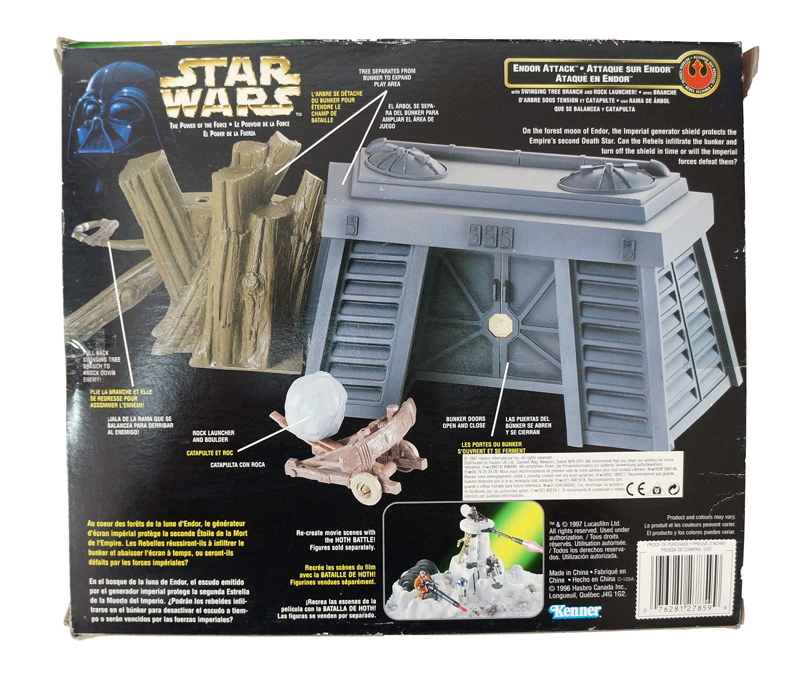 Amazon.co.jp: Star Wars Power of the Force Endor Attack Playset 