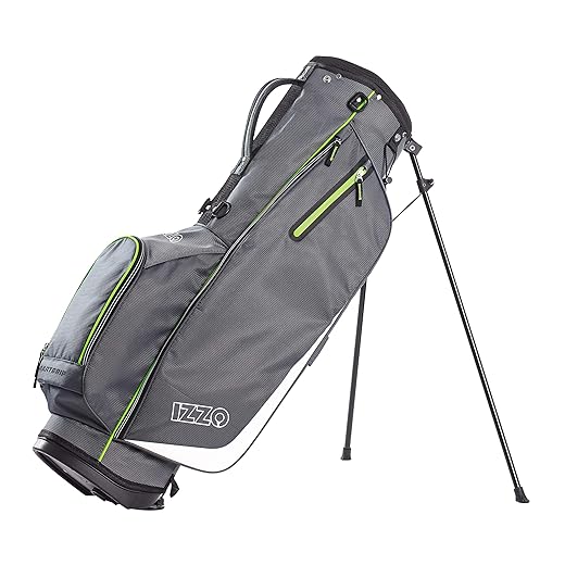 Izzo Golf Ultra Lite Stand Golf Bag with Dual-Straps & Exclusive Features