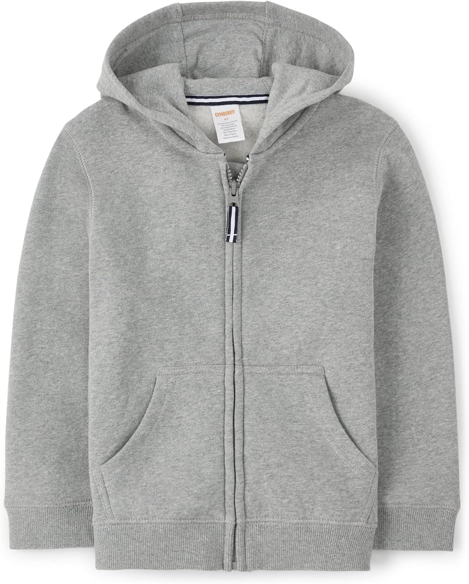 boys And Toddler Long Sleeve Zip Up Hoodie