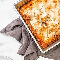 Vista 7 de USA Pan Bakeware - Bandeja rectangular para hornear pasteles, 9 x 13 pulgadas, revestimiento antiadherente y de liberación rápida, acero aluminizado