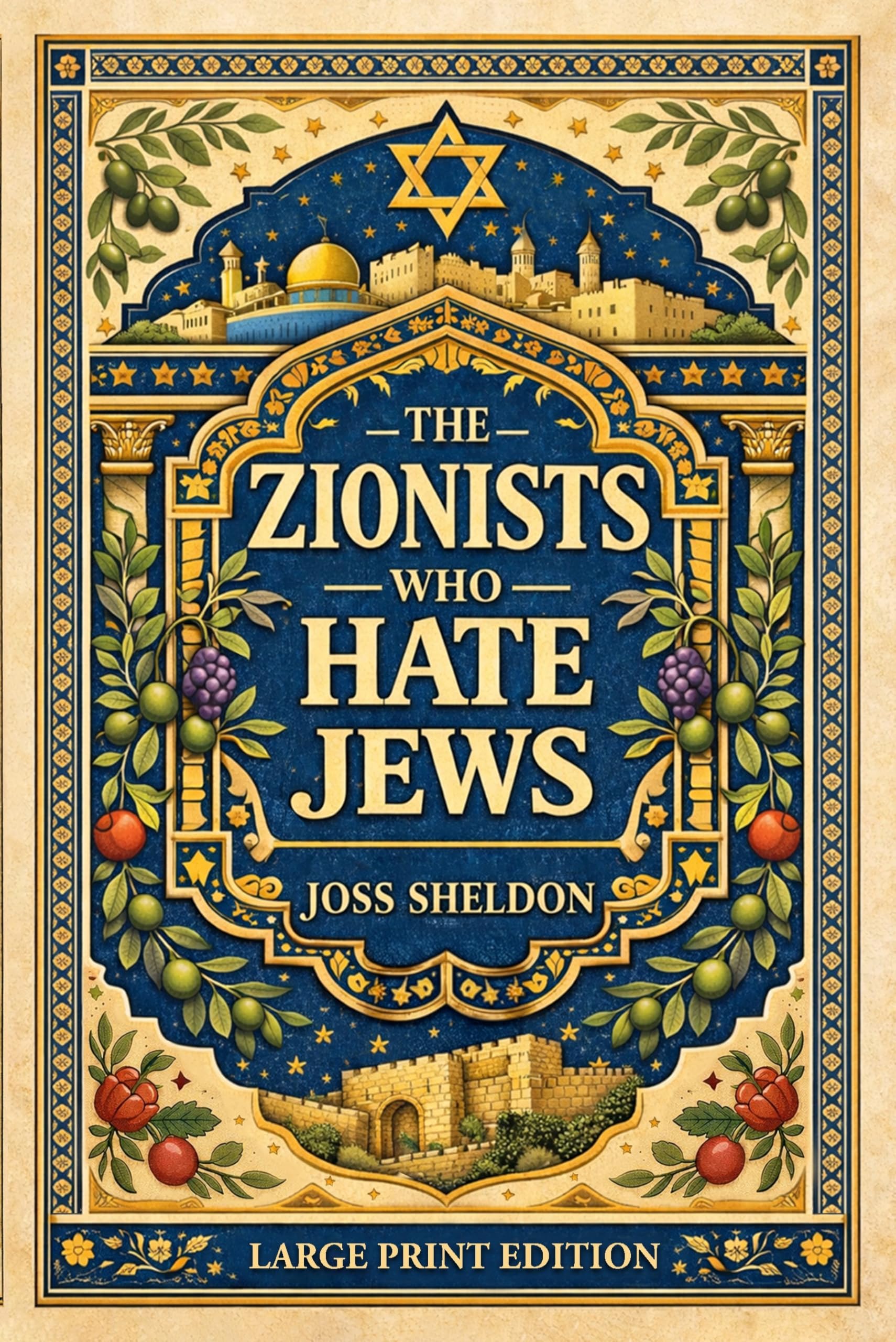 The ZIONISTS who HATE JEWS: Large Print Edition
