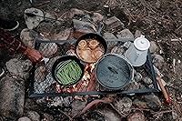 Vista 5 de Stansport Parrilla de Campamento Portátil de Acero con Revestimiento en Polvo
