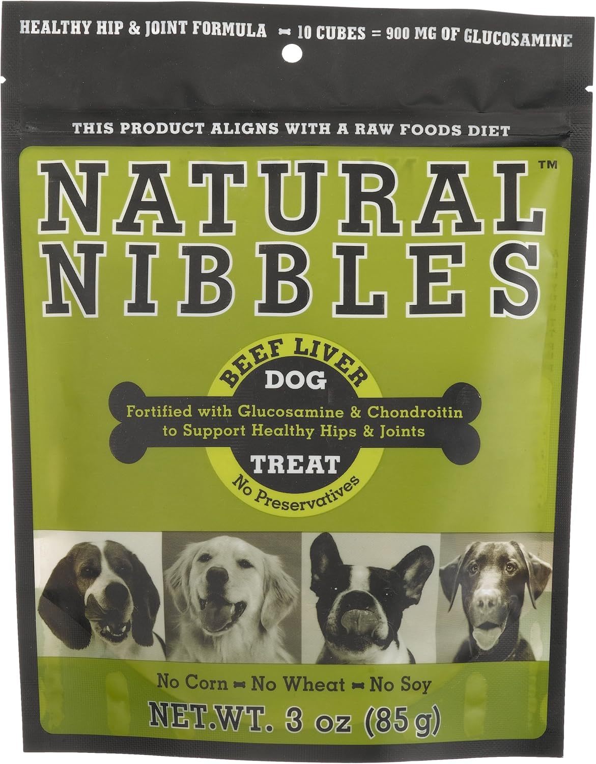 Natural Nibbles Beef Liver Dog Treat With Glucosamine