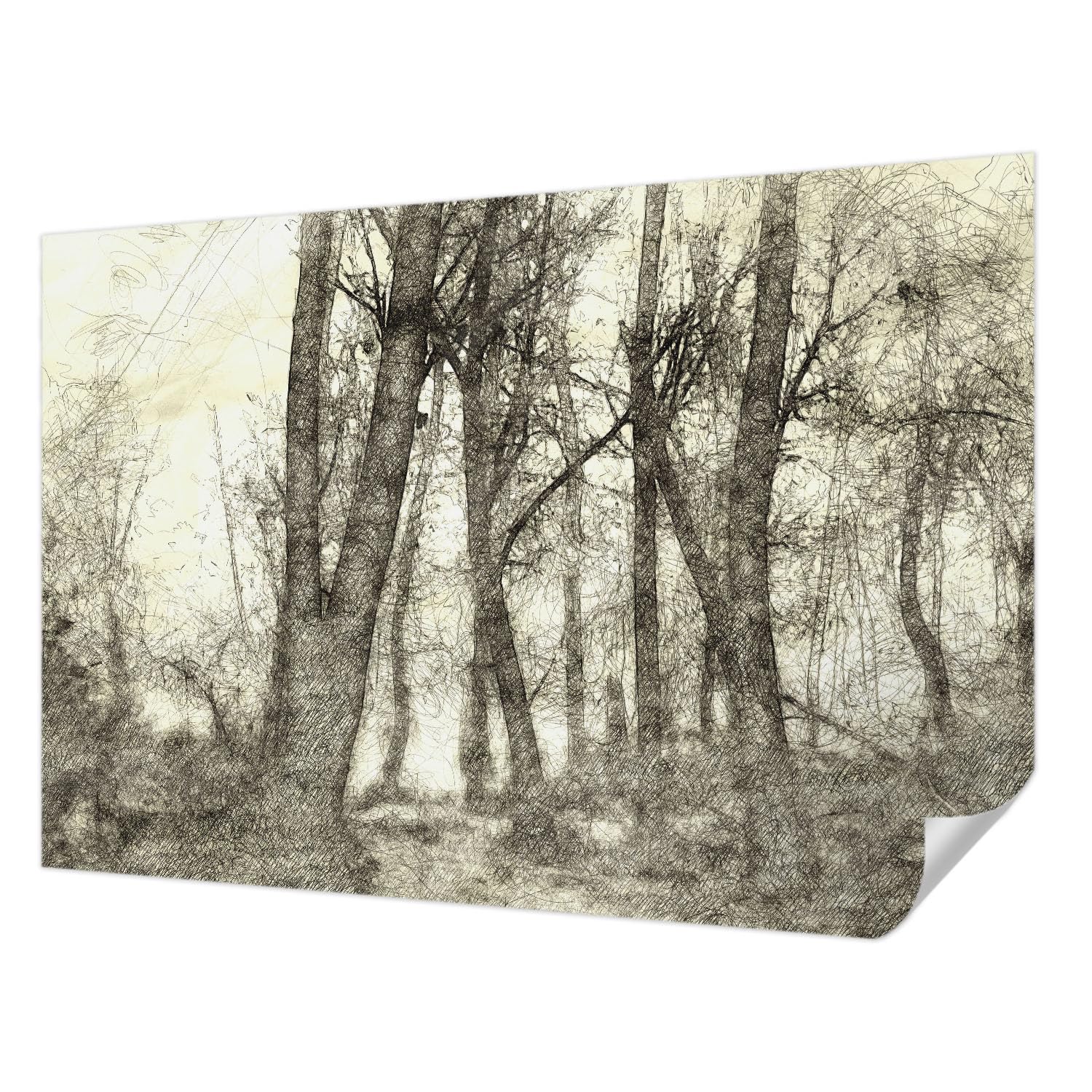 Papel tapiz autoadhesivo 152x104 cm Tulup fotográfico moderno resistente a manchas