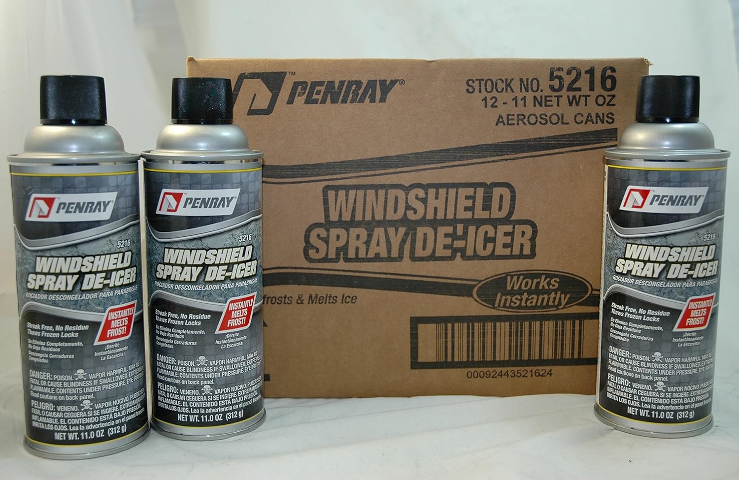 Penray 5216 Windshield Spray De-Icer