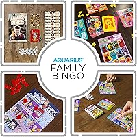 Vista 4 de AQUARIUS Juego de bingo familiar de Harry Potter, divertido juego de fiesta familiar para niños, adolescentes y adultos, regalo entretenido