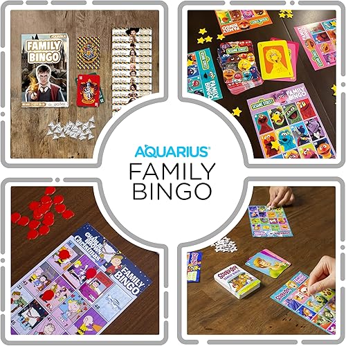 Miniatura 4 de Aquarius Juego de bingo familiar de Harry Potter, divertido juego de fiesta familiar para niños, adolescentes y adultos, regalo entretenido para la