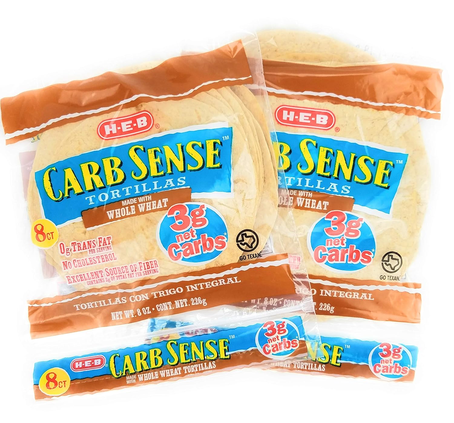 HEB Tortillas de trigo Carb Sense Apto para dieta cetogénica, tortilla baja en carbohidratos 8