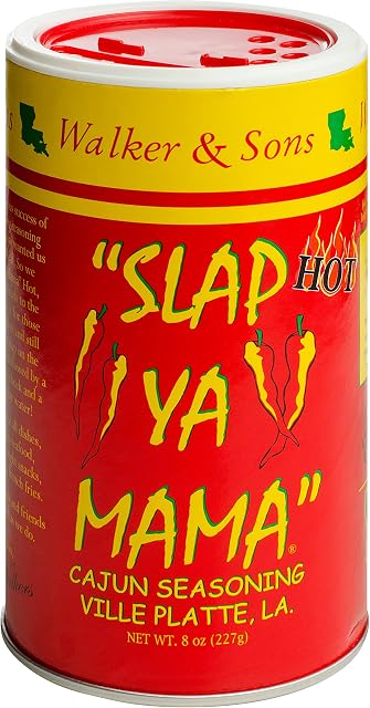One 8 oz Slap Ya Mama Cajun Seasoning Hot Blend