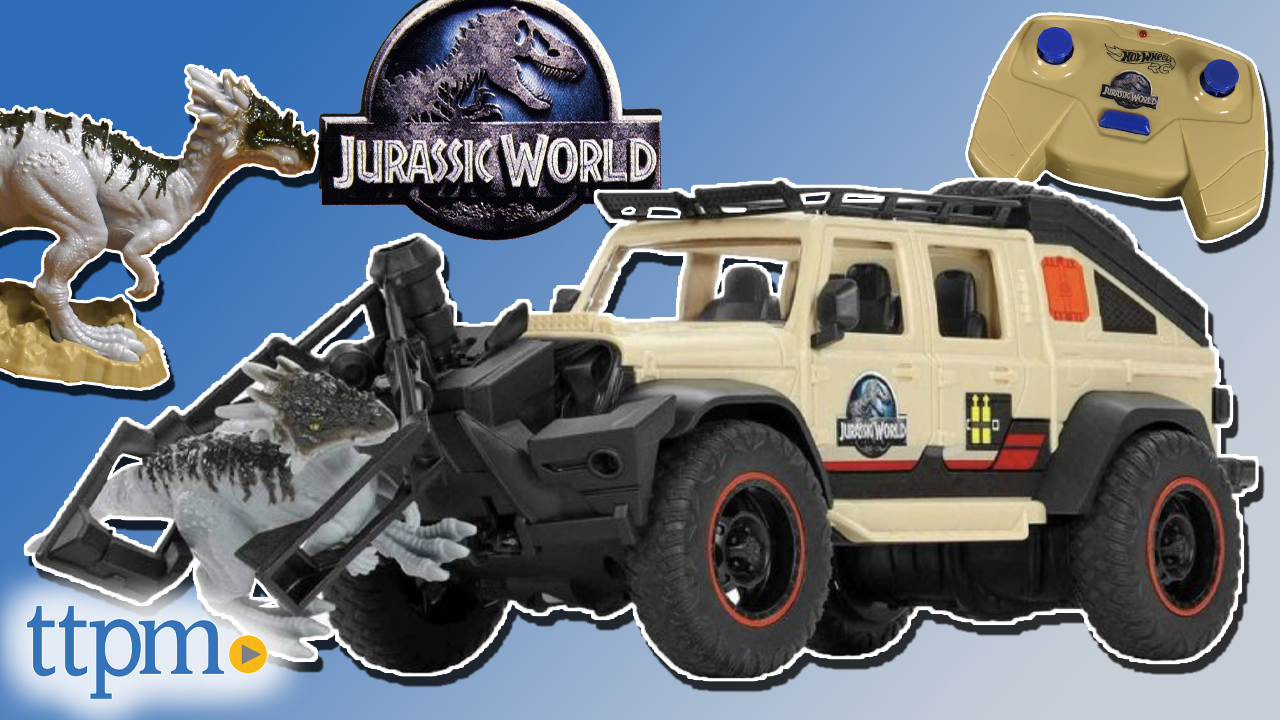 Watch Matchbox Jurassic World Dominion Jeep Gladiator RC from