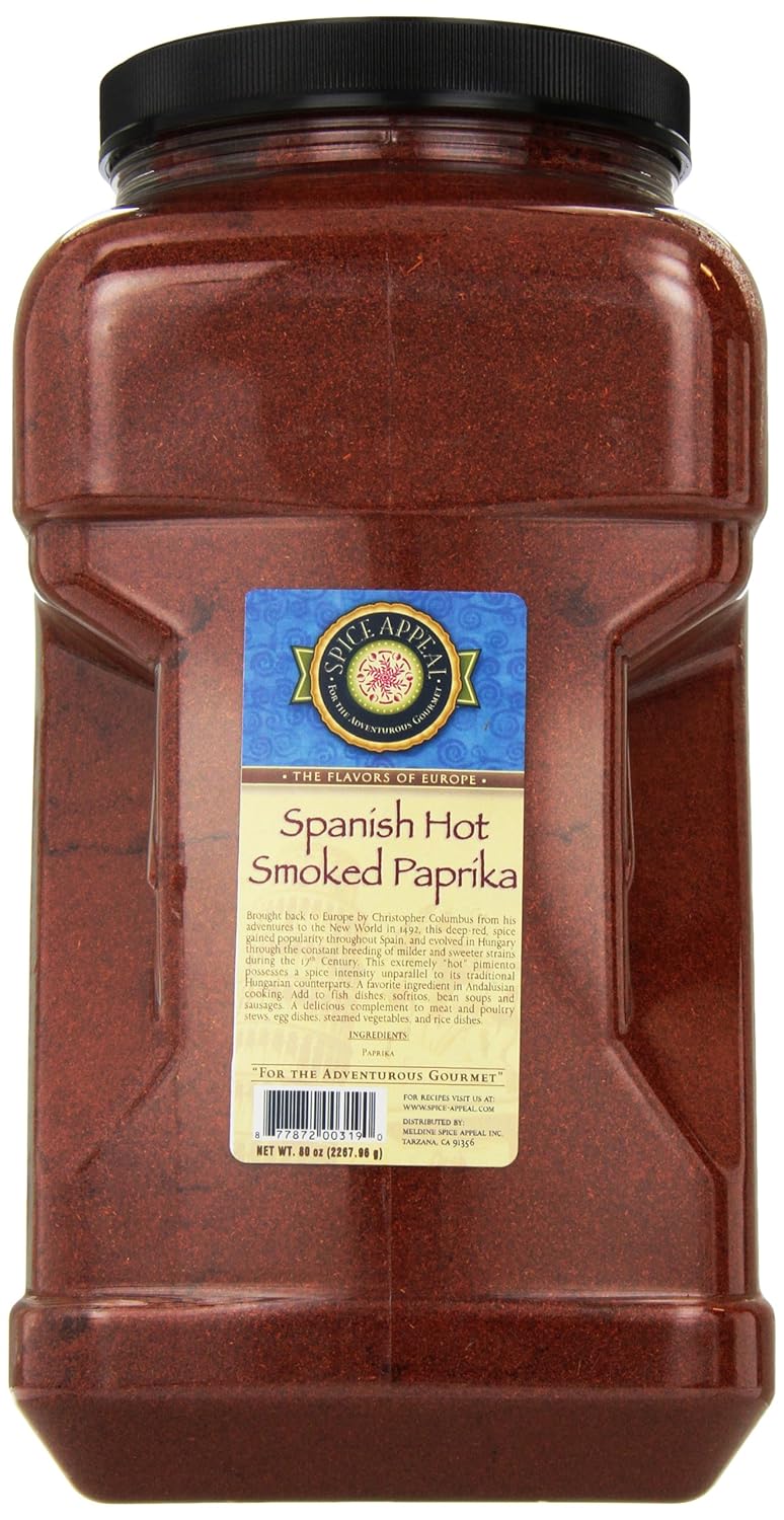 Spice Appeal Spanish Hot Smoked Paprika, 25 lbs