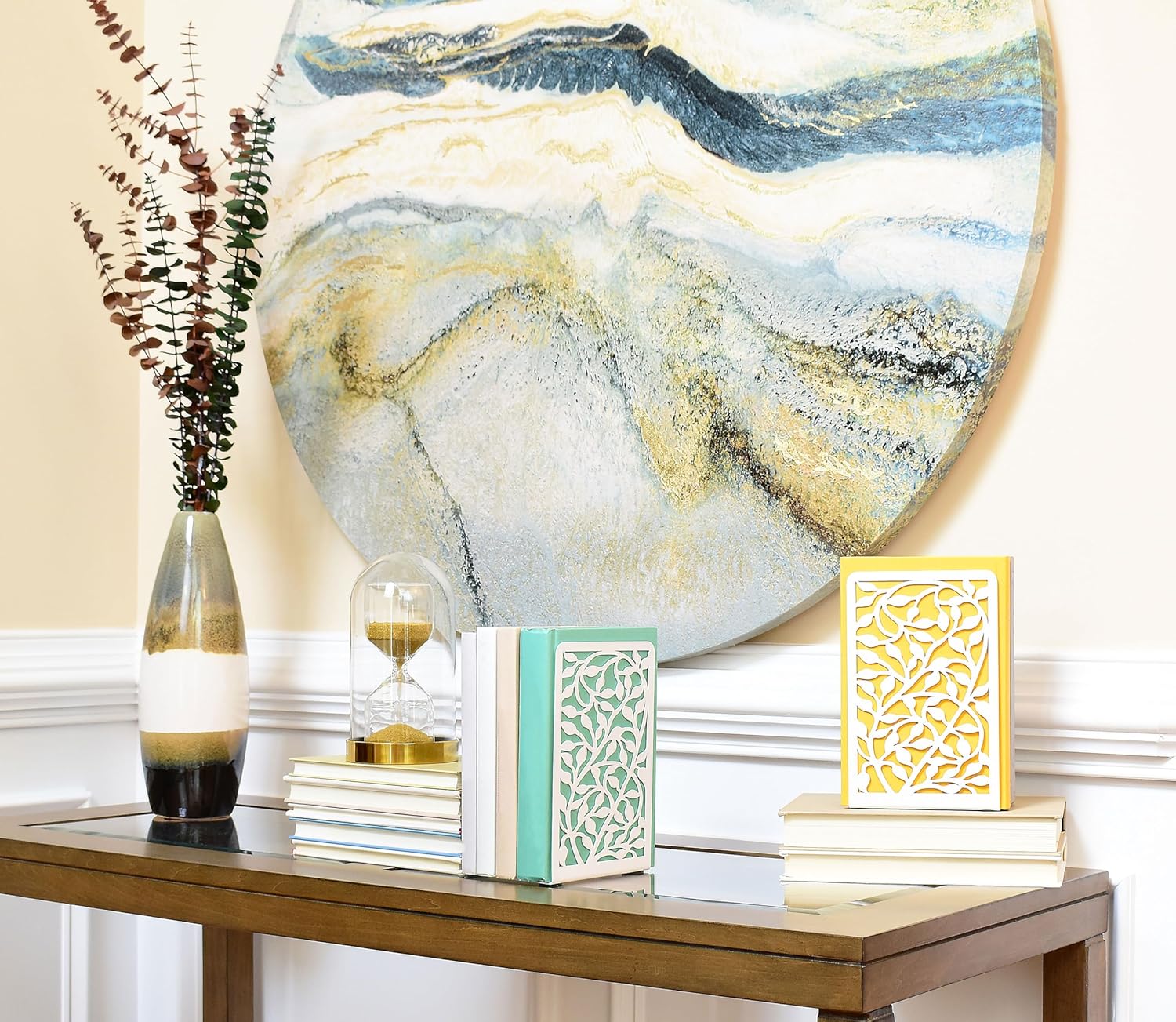 "CNK Leaf Bookends" - Image 9