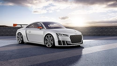 Iconic Arts Póster laminado Supercar 24x36 - Audi TT Clubsport Turbo Concept