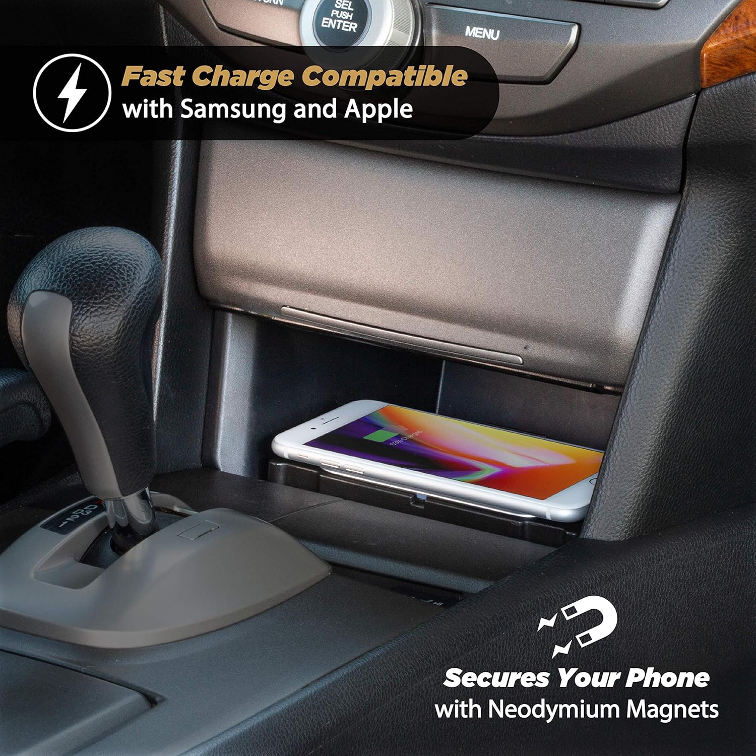 Lіmіtеd Dіѕсоunt SCOSCHE HAQ01 MagicMount Charge 2008 to 2012 Honda Accord 10W Qi-Certified Magnetic Surface Mount with Bezel for use with Smartphones Bеѕt Sеllеr SCOSCHE HAQ01 MagicMount Charge 2008 to 2012 Honda Accord 10W Qi-Certified Magnetic Surface Mount with Bezel for use with Smartphones