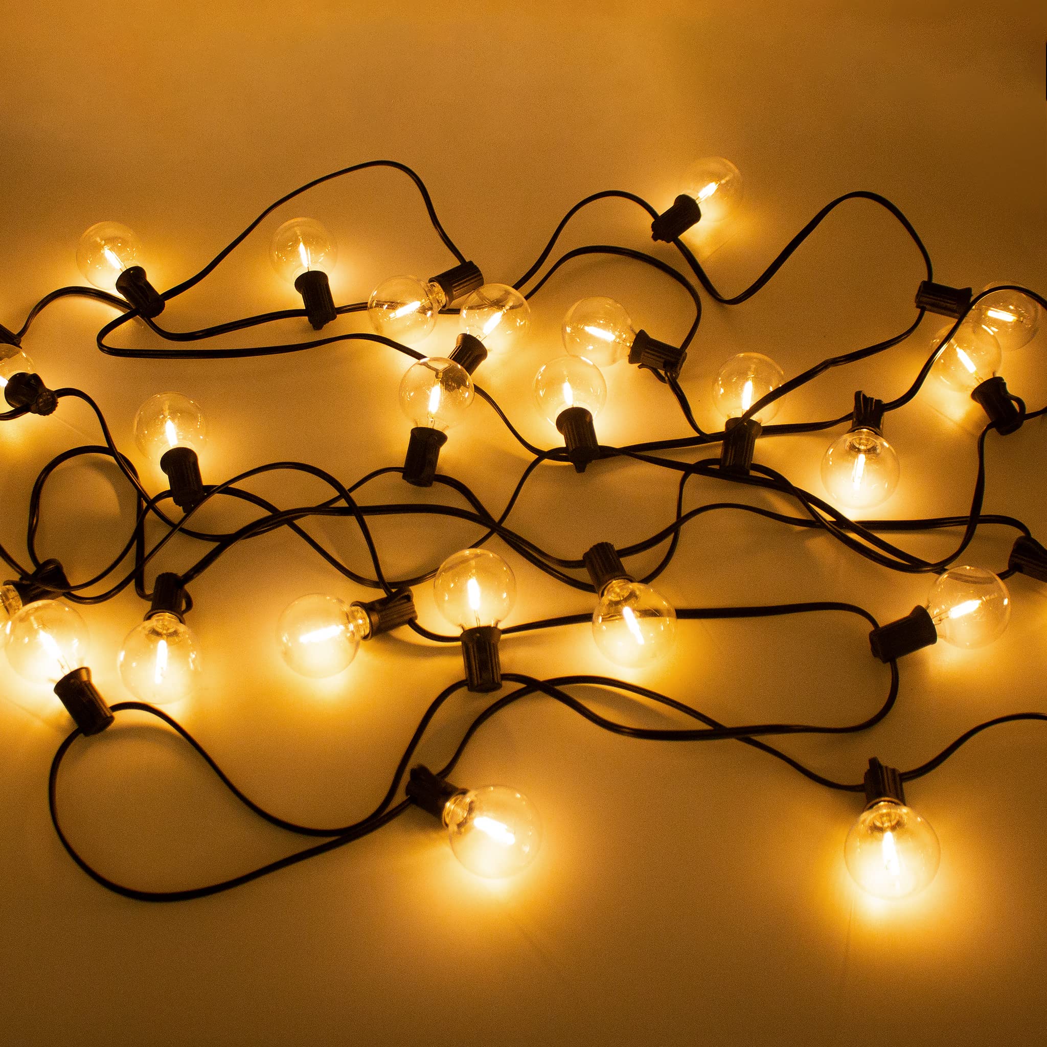 Lichtketting Op Zonne Energie Voor Buiten, 50 Warme LEDs In Bubbelvormig 9m 8 Modi Ce En Rohs Certificaat 3294373440