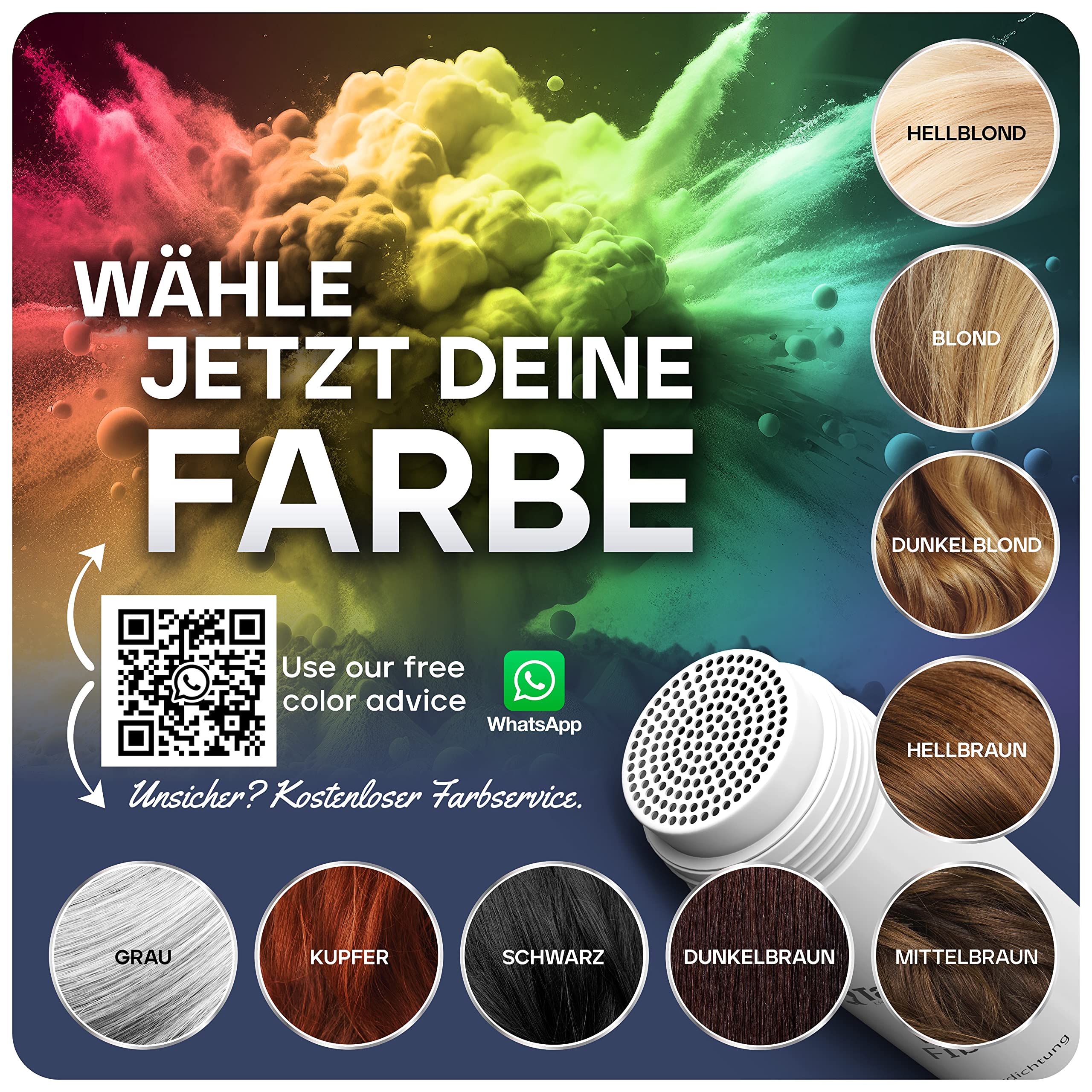 Take Hair Streuhaar Nachfüllbeutel 100g I Hält bei Regen und Wind I Für Männer und Frauen I Schütthaar zur Haarverdichtung I Hair Fibers Haarpuder Haarpulver Haarausfall (Streuhaar Dunkelbraun)