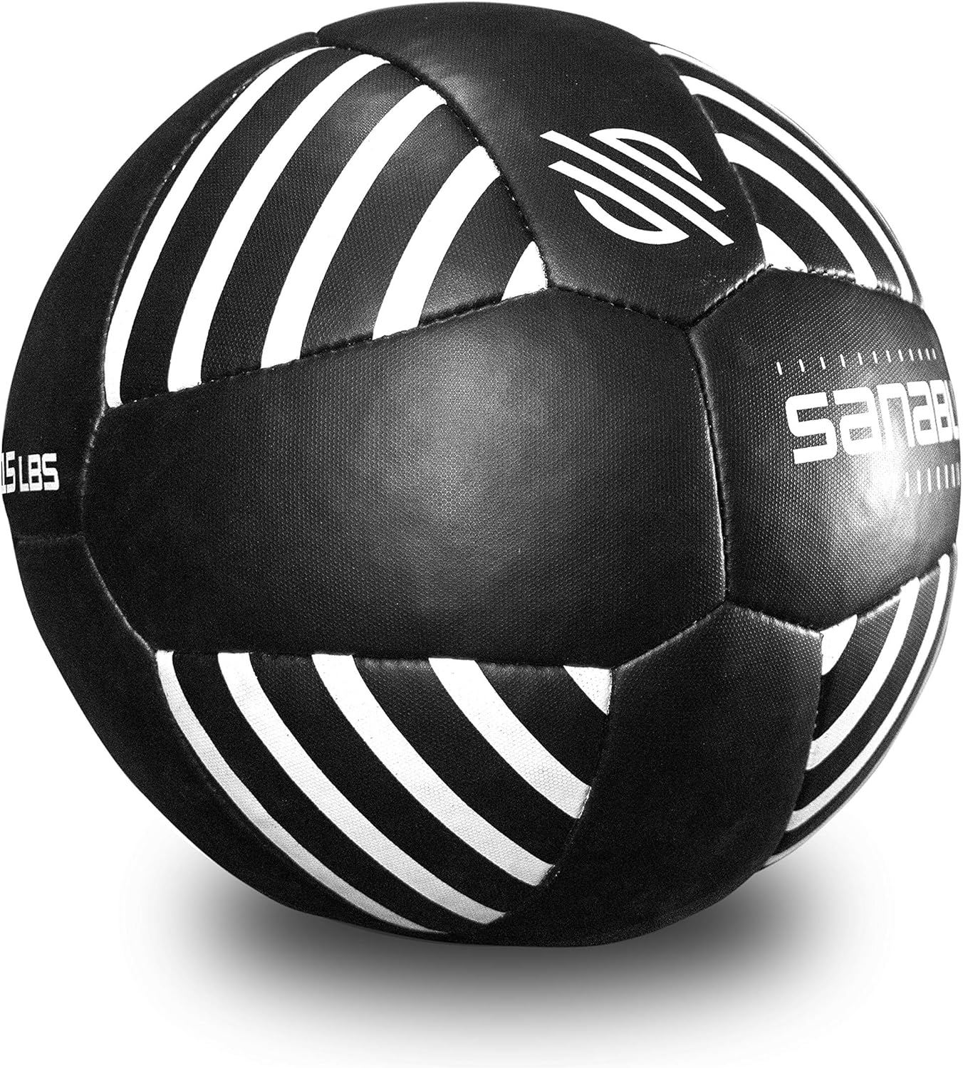 Sanabul Lab Series 14-inch Medicine Ball for Exercise Cross Training Essential Core Workouts and Explosive Fitness Exercises Weighted Ball
