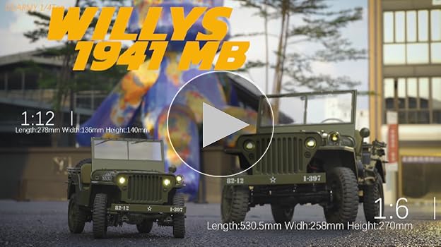 ROCHOBBY 1/6 1941 MB ジープ ラジコン ROCHOBBY 1/6 1941 MB ジープ ラジコン 1/6 1941 MB Scaler