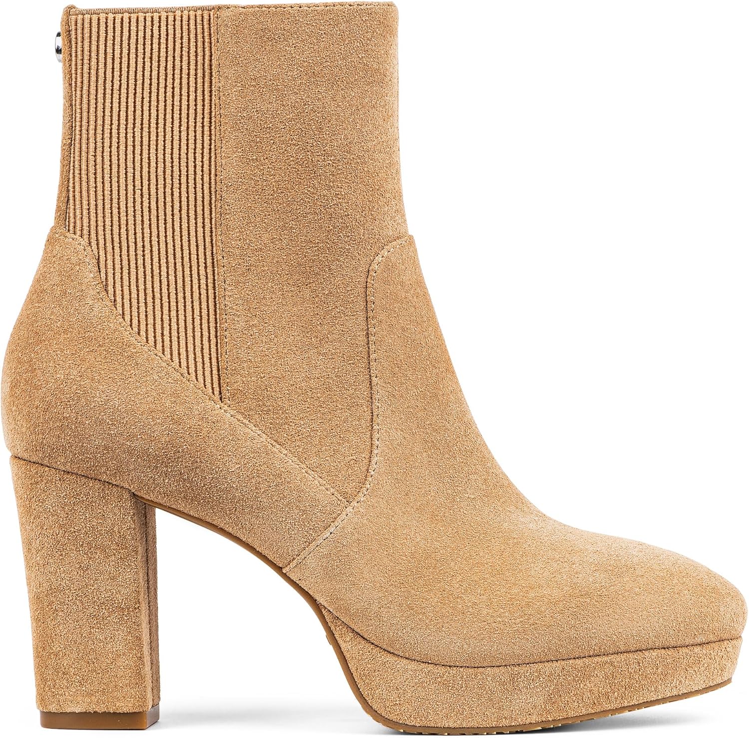 Donald Pliner Women’s LABELL Heeled Ankle Booties - 2” Stacked Block Heel with Platform, Zip Closure Ankle Boots, Fashion Women’s Boot
