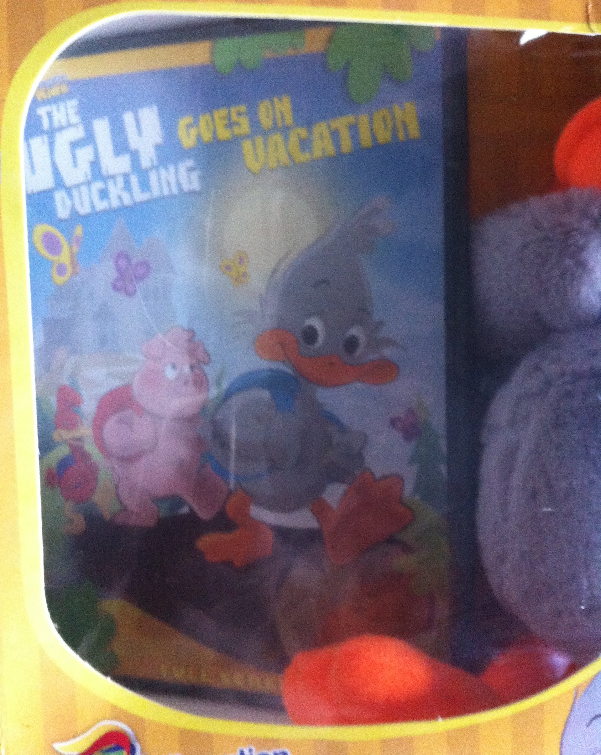 The Ugly Duckling Cuddly Plush Toy with DVD 