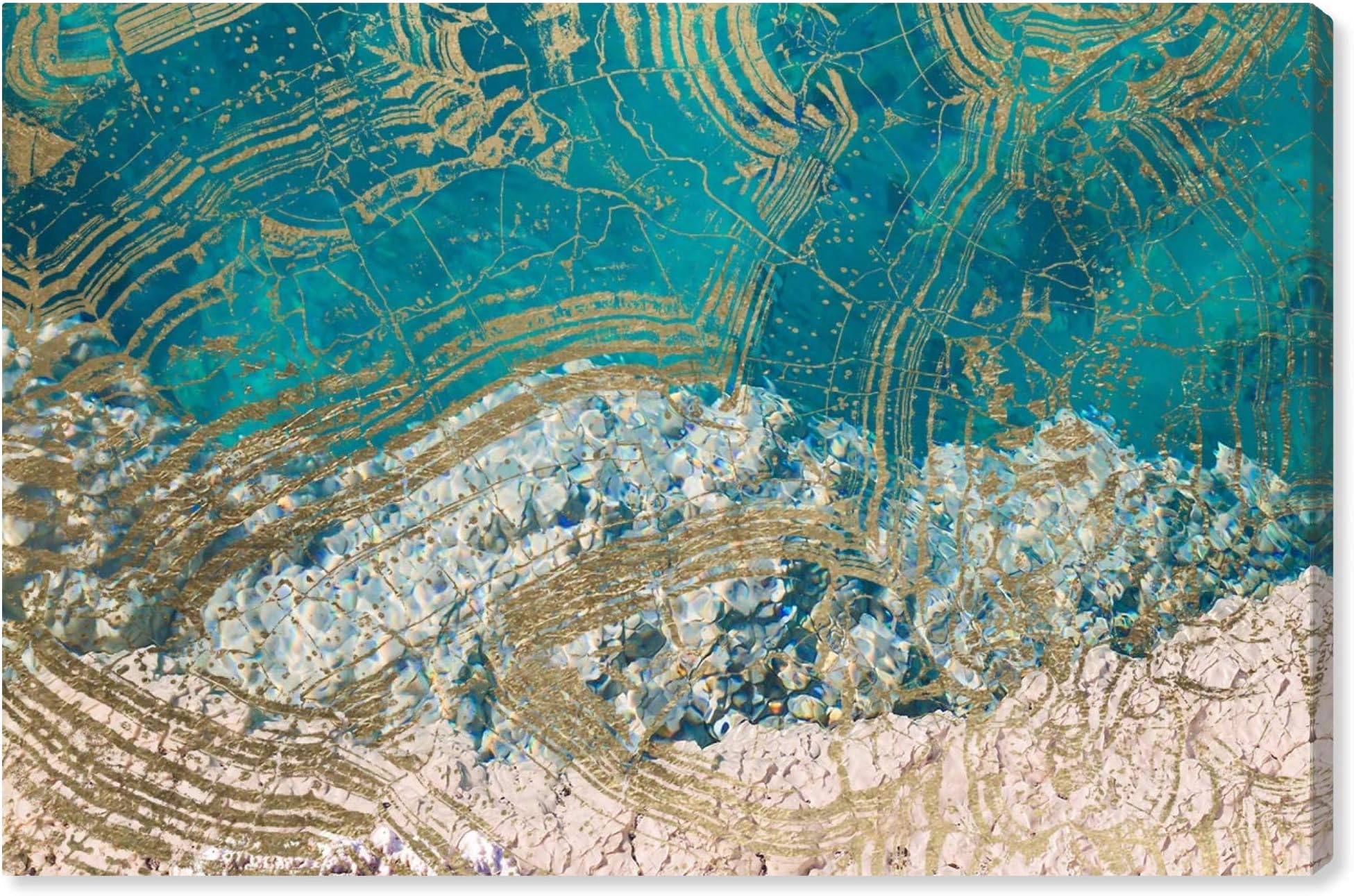 Oliver Gal "Salt Water" Canvas Art, 60" x 40"