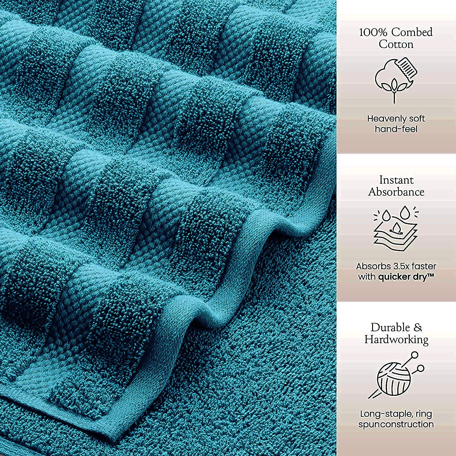 Drap De Bain Personnalisable | Eponge Extra Moelleux Nähen