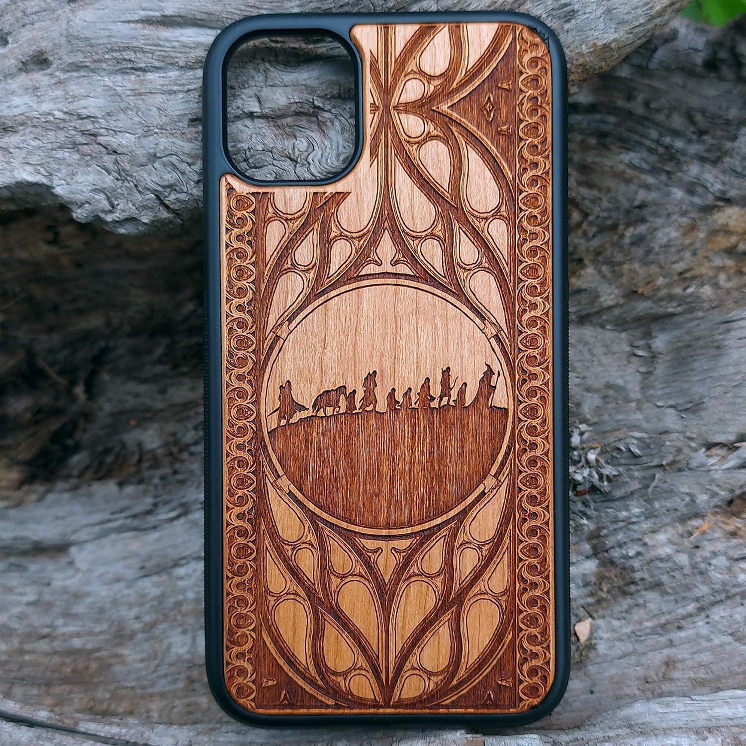Wood Case for iPhone 17, 16, 15 Pro Max Mini & Galaxy S26, S25, S24 Ultra Plus