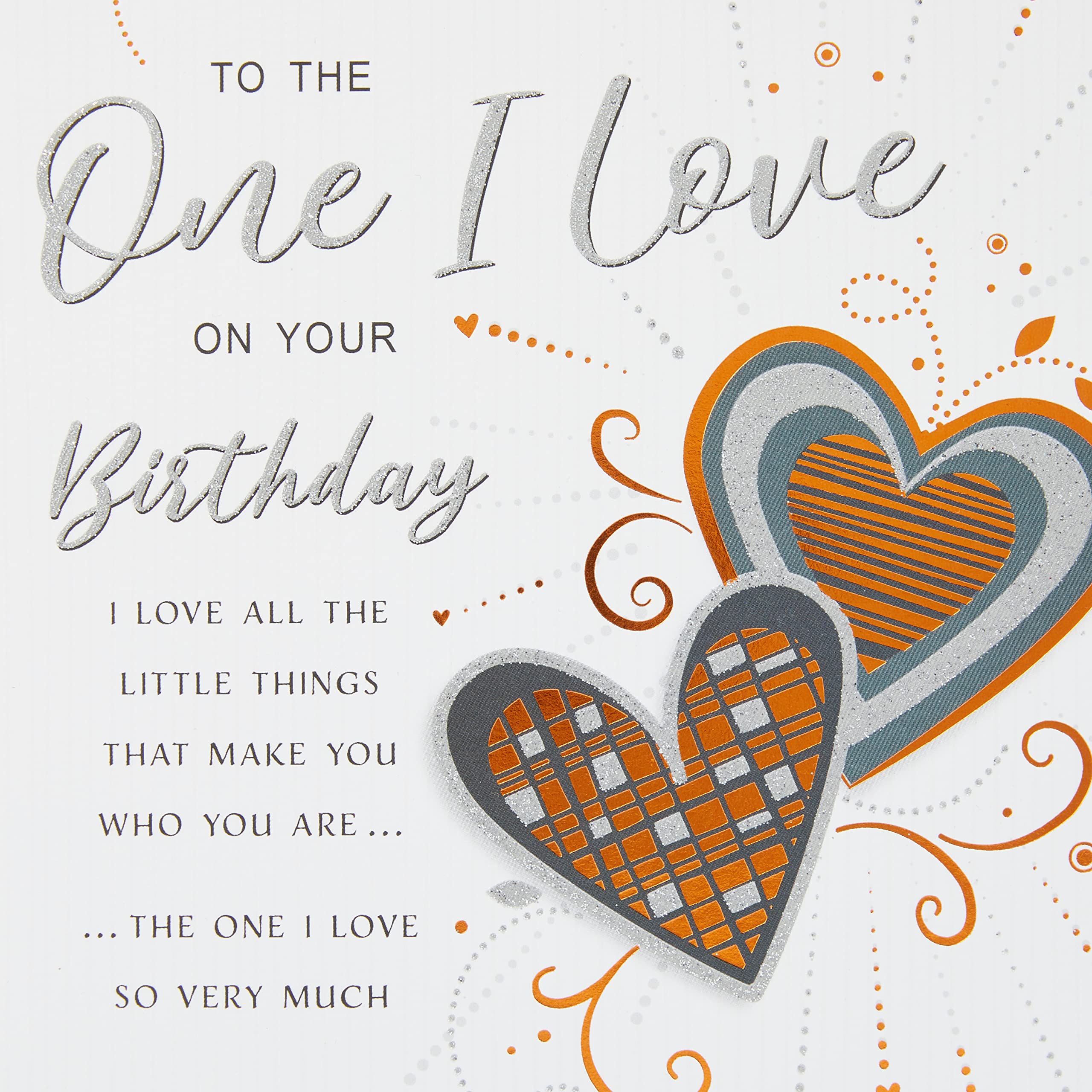 Piccadilly Greetings Weihnachtskarte „One I Love“ – 22,9 X 15,2 Cm, Für Paare