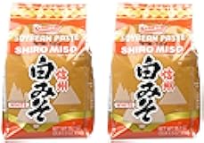 Shirakiku Miso Shiro (white) Soy Bean Paste, 35.27-Ounce Bags (Pack of 2)