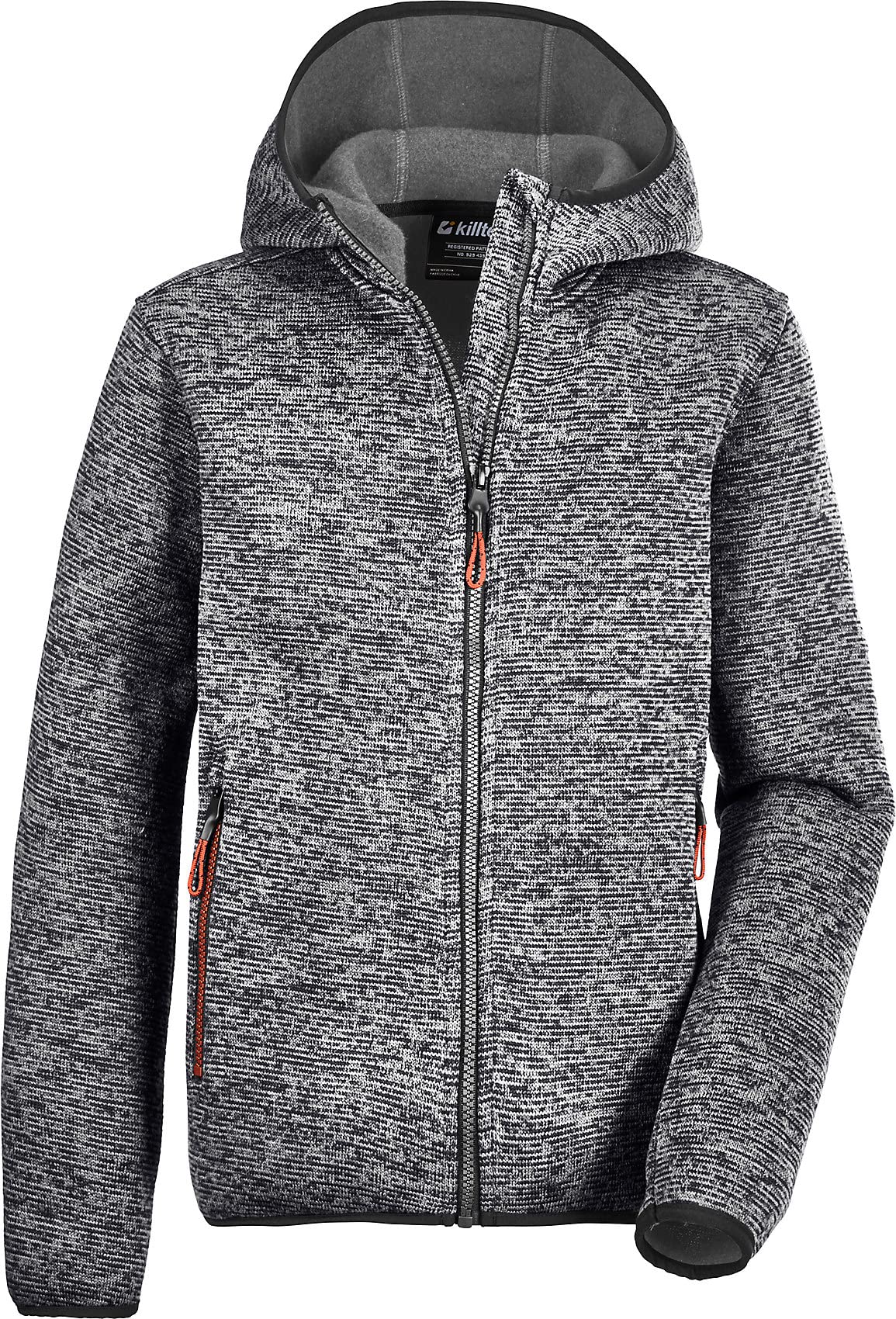 Killtec Kow 25 Bys Kntflc Jckt Chaqueta de forro polar con capucha Niños