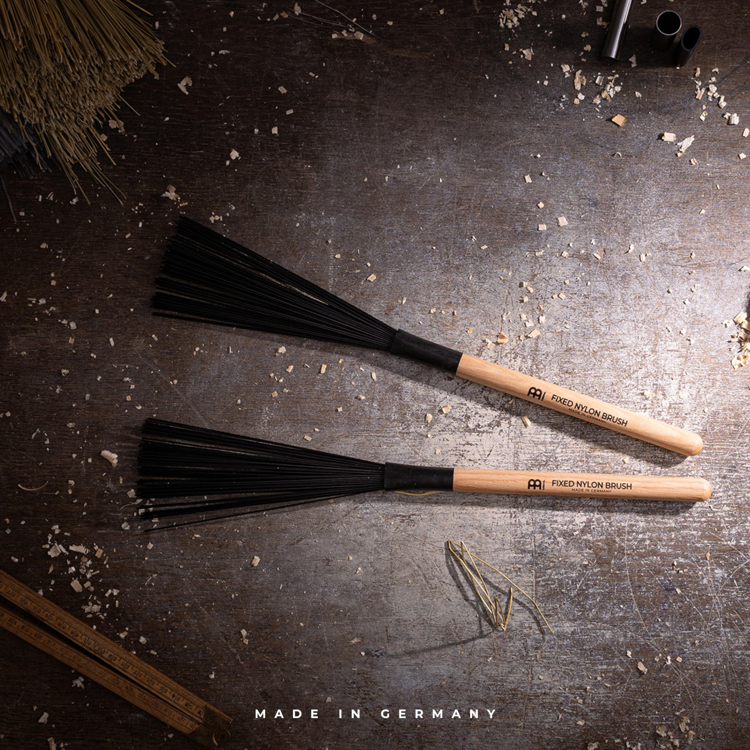 Meinl Stick & Brush Fixed Nylon Brush · Escobillas